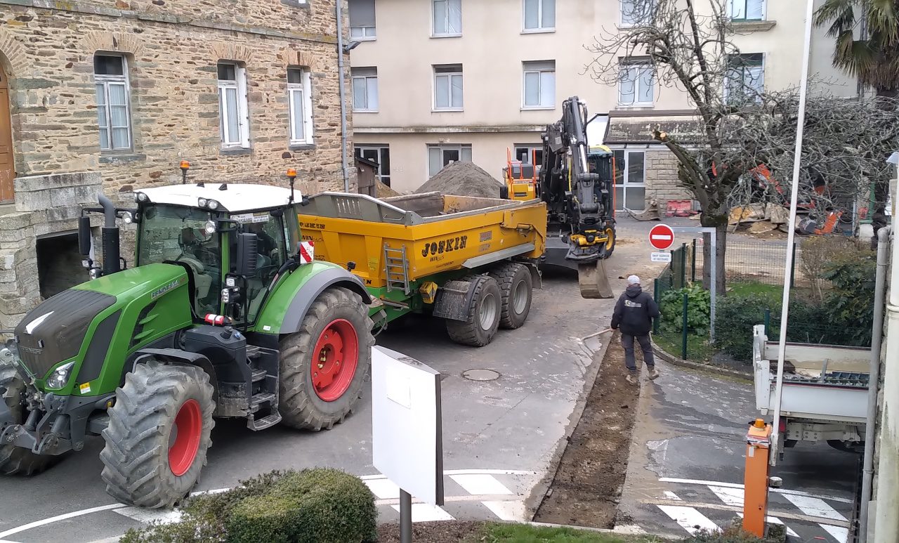 Hopital Et Residence De Bain De Bretagne Les Travaux Sont Lances